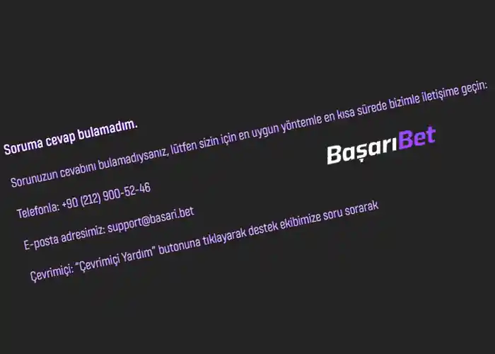 Destek Basaribet.